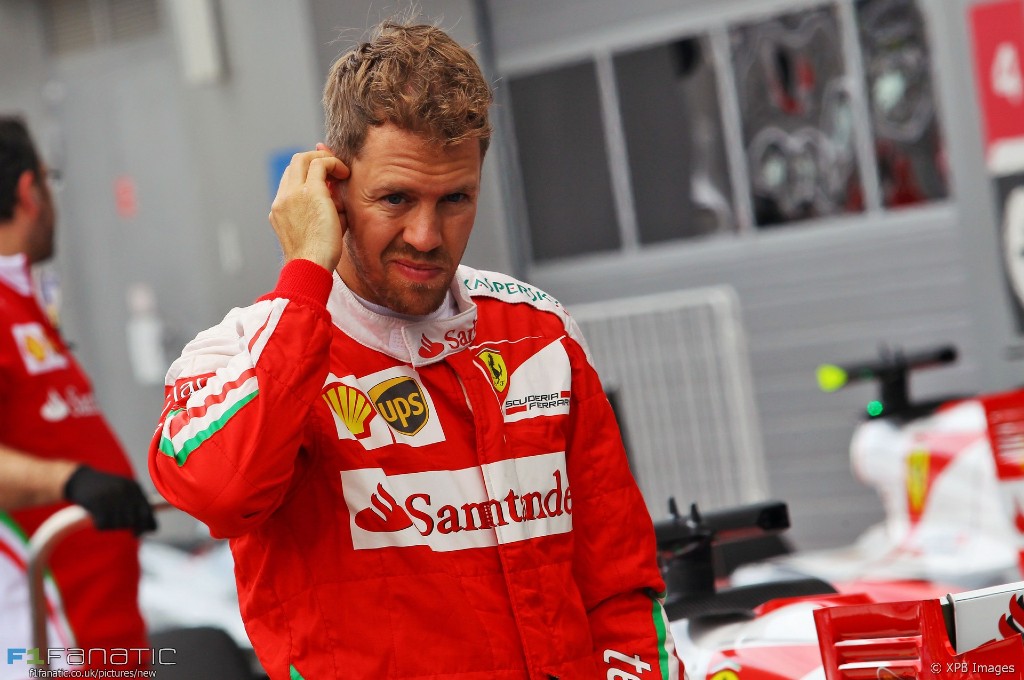 Ferrari masih ingin Vettel berseragam merah musim depan, tapi ada syaratnya. Ferrari