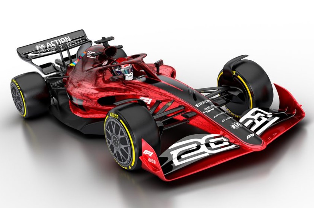 Mobil F1 untuk musim 2022 mengusung desain aerodinamika yang sangat berbeda dengan mobil F1 yang sekarang. foto: formula1.com