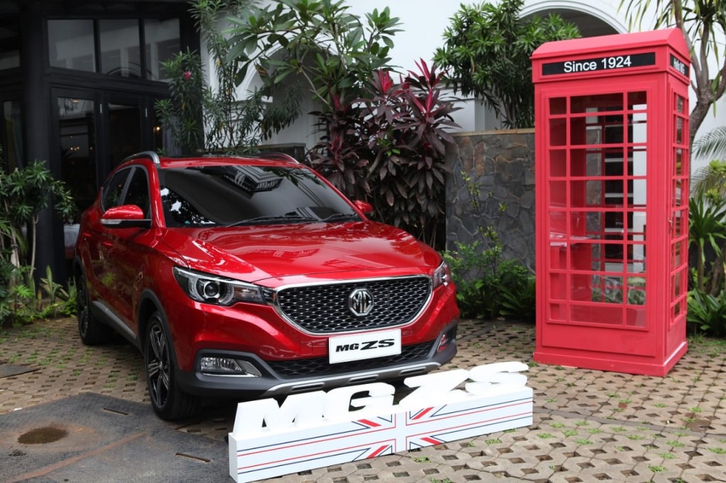 MG Motor Indonesia luncurkan SUV MG ZS secara virtual. dok medcom