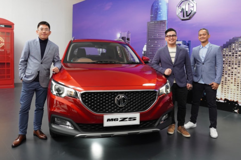 MG Motor Indonesia resmi meluncurkan SUV MG ZS, Kamis (24/3/2020). MG Motor Indonesia