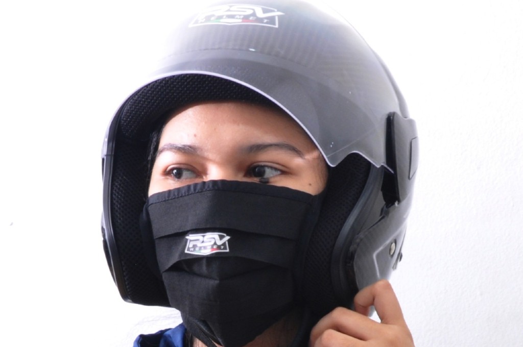 RSV Helmet tawarkan penjualan dengan program donasi. rsv