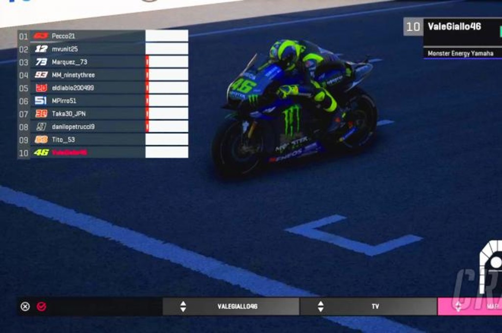 Valentino Rossi jalani debut di balapan MotoGP Virtual