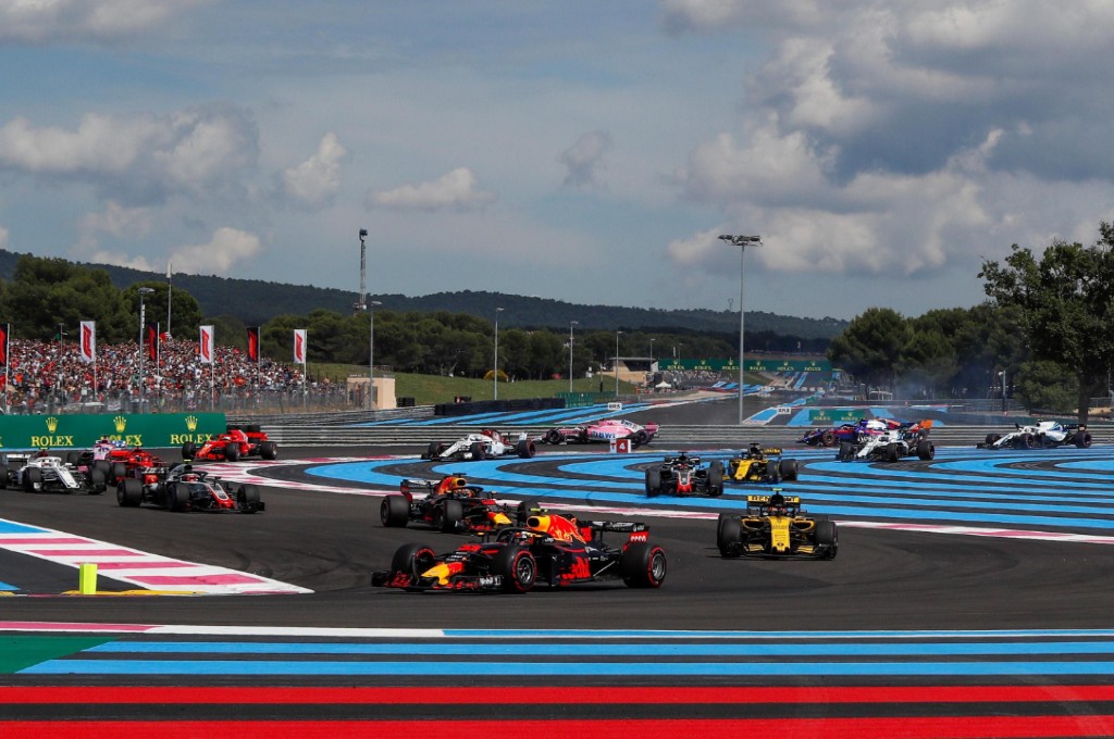 Formula 1 Grand Prix Perancis di Sirkuit Paul Ricard. f1