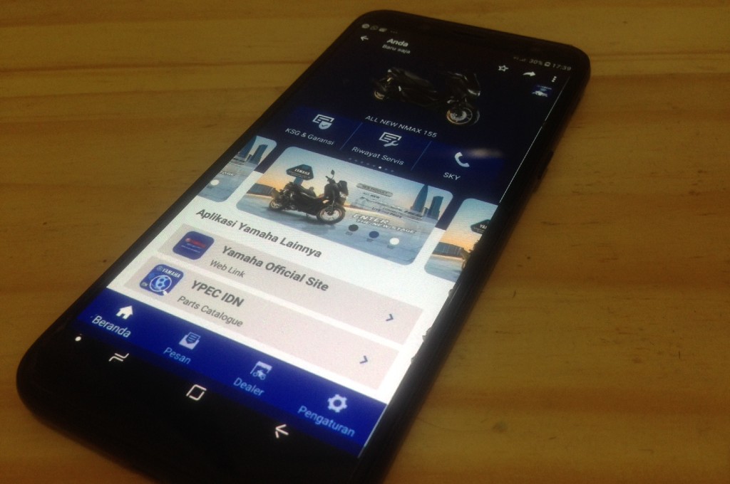 Yamaha Indonesia luncurkan aplikasi baru My Yamaha Motor. yamaha indonesia