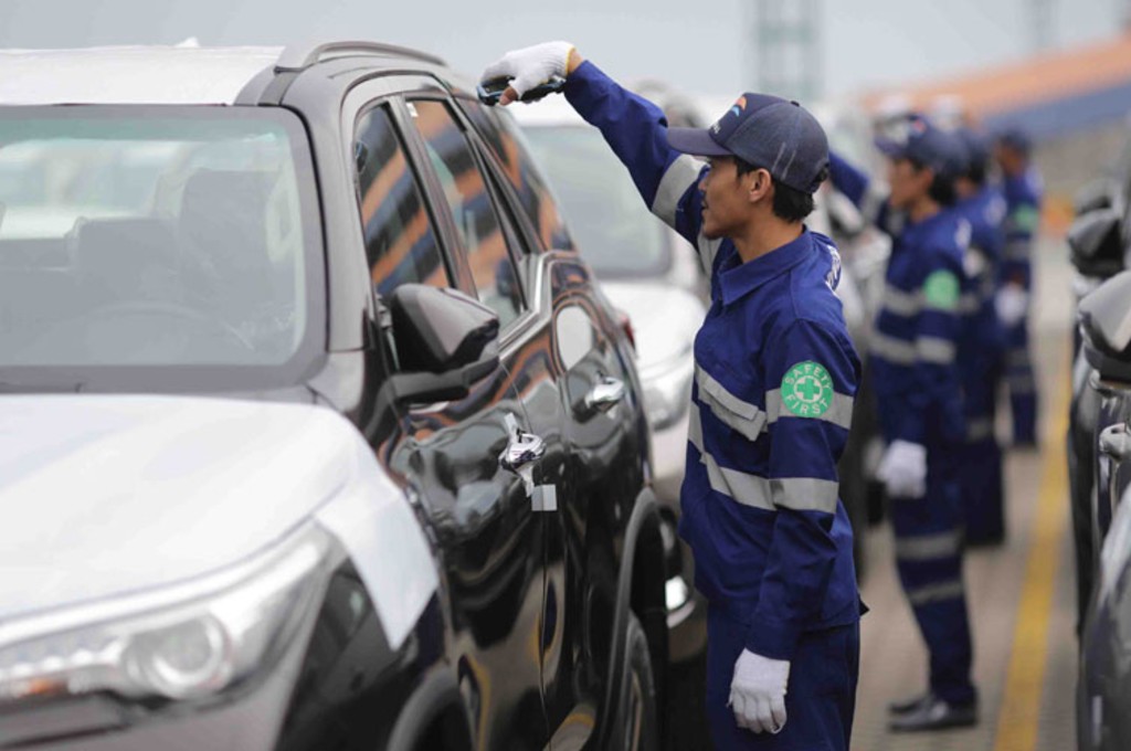 Indonesia menjadi basis produksi pabrikan otomotif di kawasan Asia Tenggara. tmmin