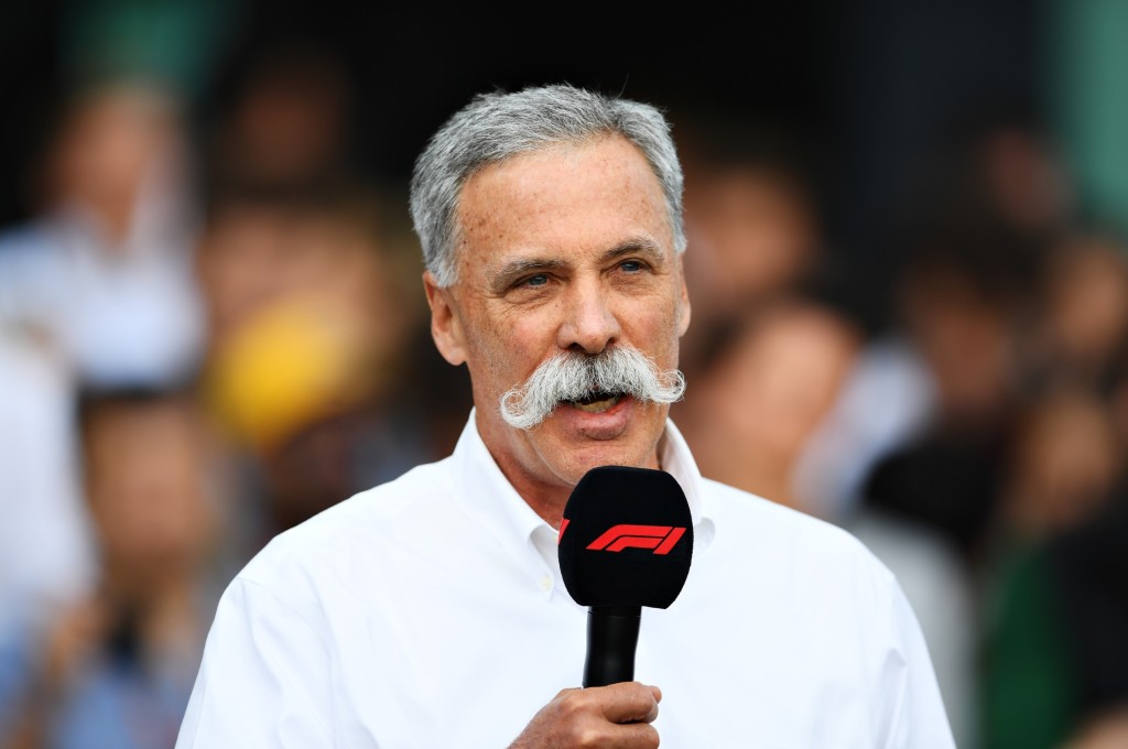 Bos F1, Chase Carey. f1