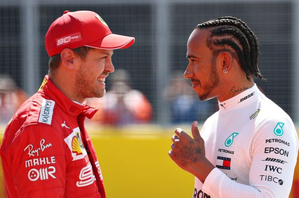Vettel dan Hamilton bakal jadi duet maut di F1 jika berada di satu tim. f1