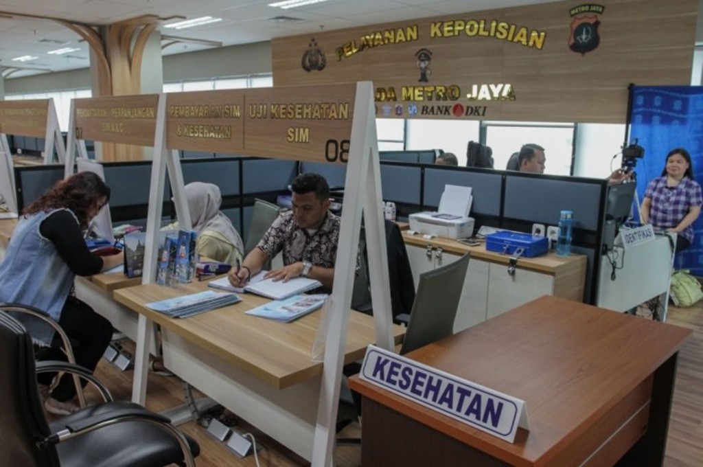 Direktorat Lalu Lintas Polda Metro Jaya berlakukan dispensasi perpanjangan SIM. dok medcom