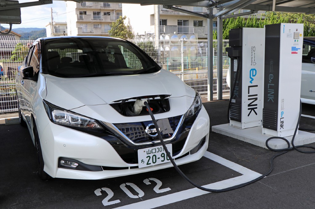 Nissan Leaf, model andalan Nissan di segmen mobil listrik. dok. medcom