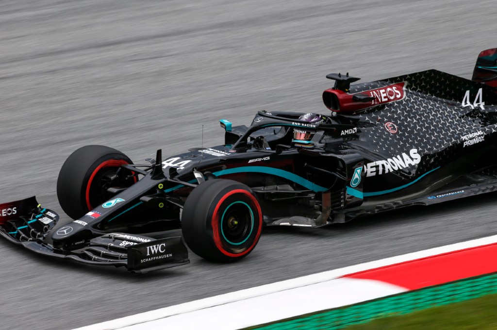 Lewis Hamilton masih dominan sesi latihan bebas F1 Austria. twitter/mercedesAMGF1