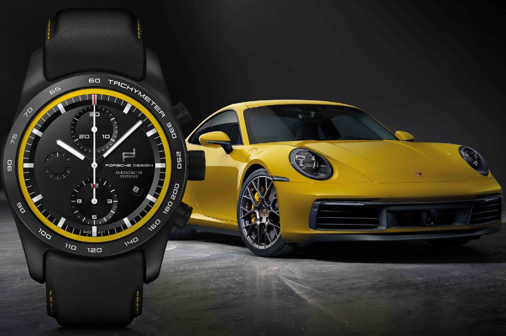 Jam tangan Porsche dirancang dengan filosofi kendaraan Porsche. porsche