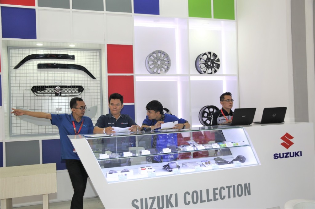 Penjualan suku cadang Suzuki mulai berangsur normal. sim