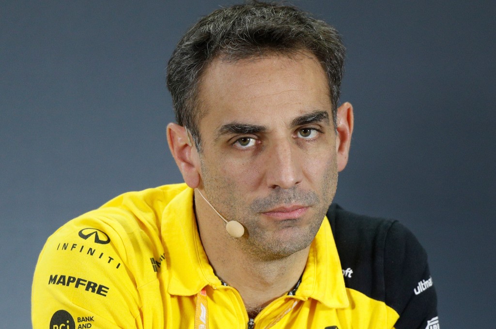 Bos Renault F1, Cyril Abiteboul. planetf1