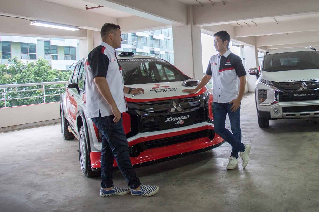 Rifat Sungkar tegaskan mobil rally Xpander AP4 sudah siap melibas lintasan. xrt