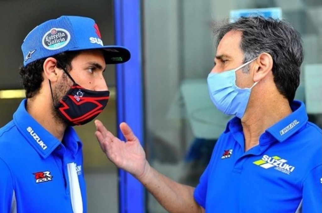 Alex Rins absen di balapan pembuka MotoGP Spanyol. ig/suzukiecstar