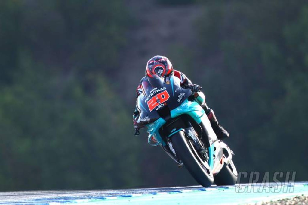 Fabio Quartararo menang di seri pembuka MotoGP 2020 di Sirkuit Jerez, Spanyol. cmg