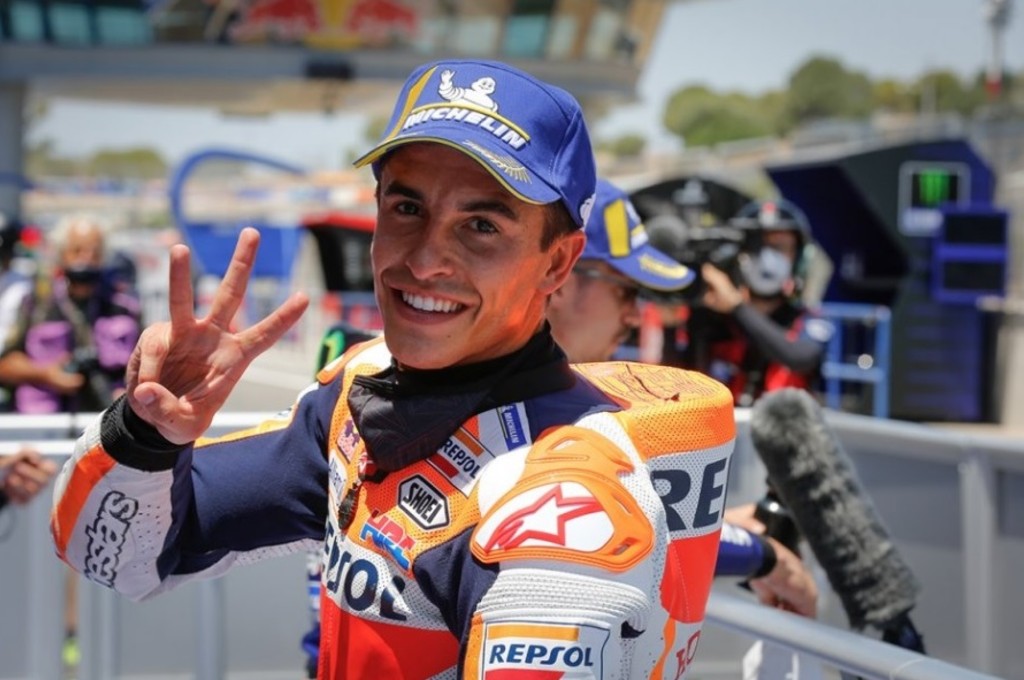 Marc Marquez masuk meja operasi usai kecelakaan di Sirkuit Jerez. gpone