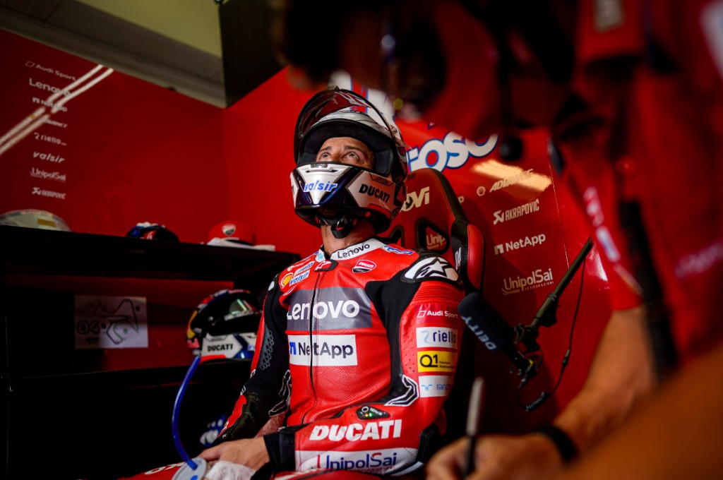 Andrea Dovizioso ingin pangkas jarak poin dari Quartararo di Brno. ducati