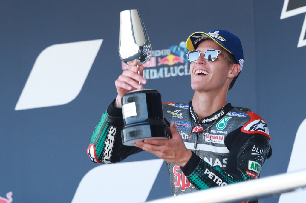 Fabio Quartararo bertekad lanjutkan tren positif di Sirkuit Brno. yamahapetronas