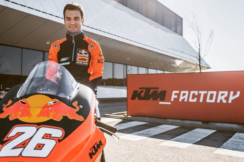 Dani Pedrosa berperan besar atas kesuksesan KTM di MotoGP Ceko. twitter/danipedrosa