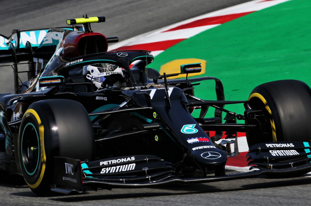 Valtteri Bottas tercepat di FP1 Formula 1 Grand Prix Spanyol. planetf1