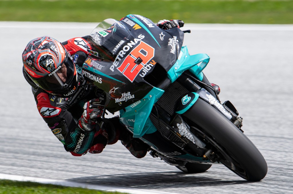 Fabio Quartararo kurang pede jelang balapan MotoGP Austria. twitter/petronasyamaha