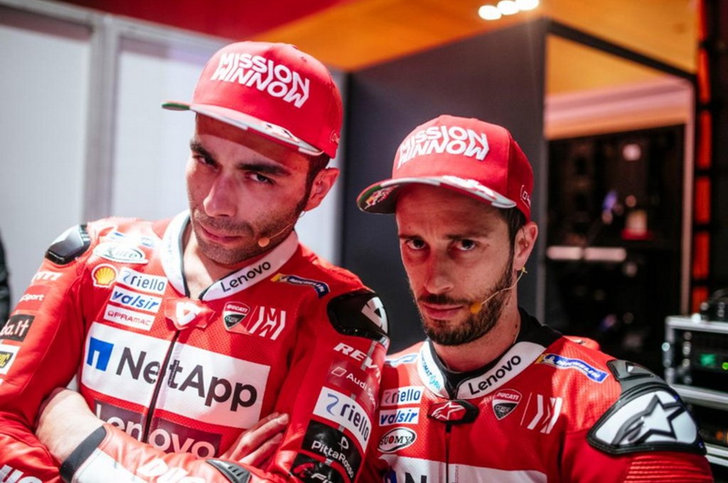 Danilo Petrucci dukung keputusan Dovi tinggalkan Ducati. twitter/ducati