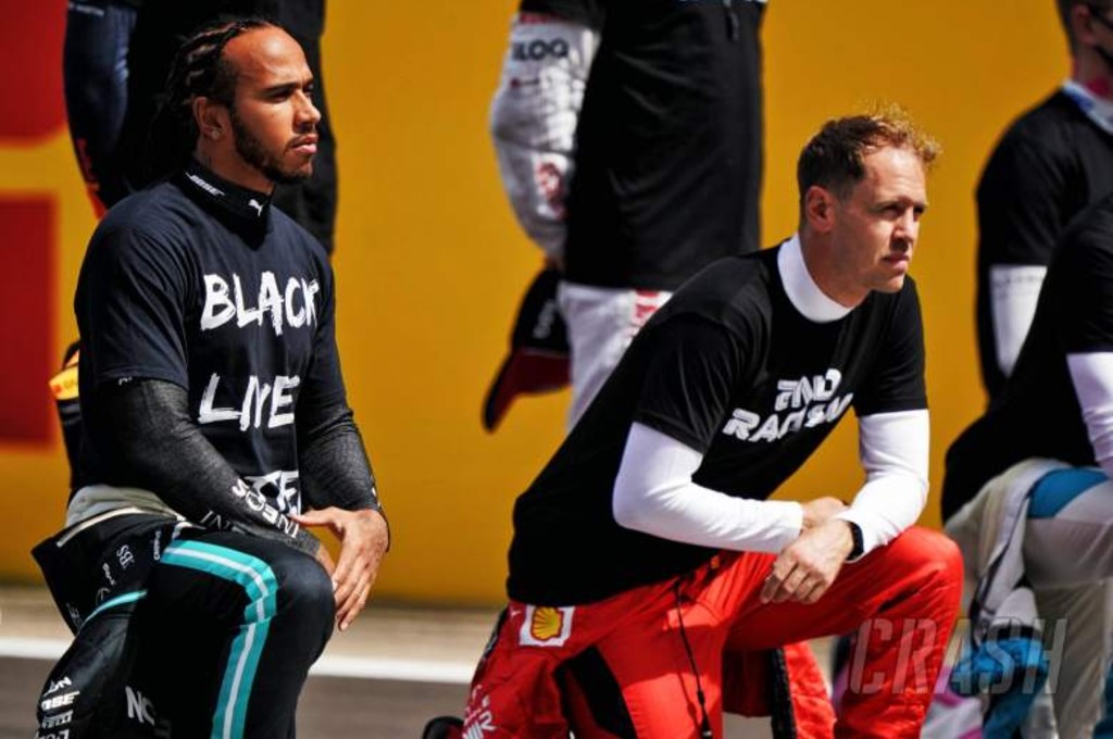 Lewis Hamilton berharap Vettel dapat tim baru untuk musim depan. cmg