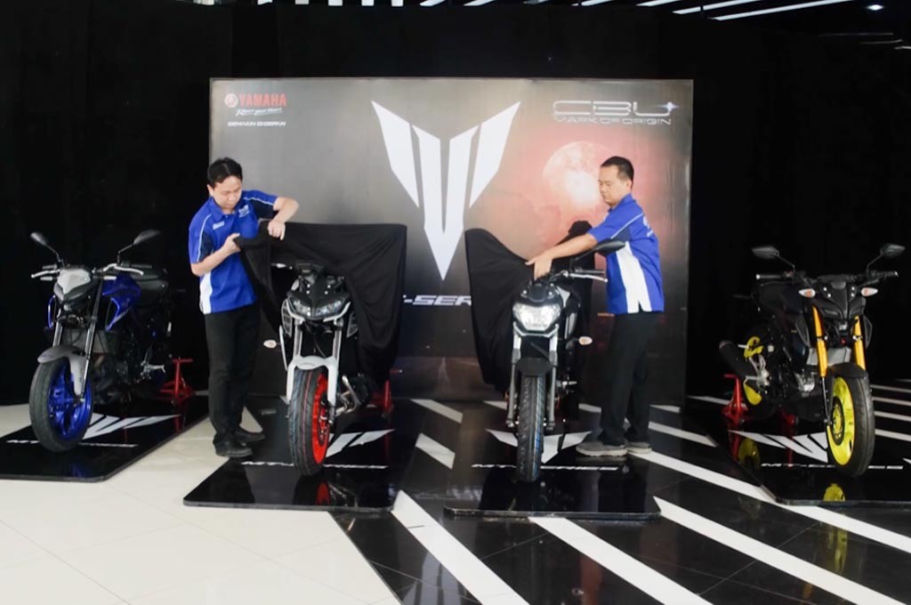 Yamaha Indonesia perkenalkan MT-07 dan MT-09 terbaru. yamaha