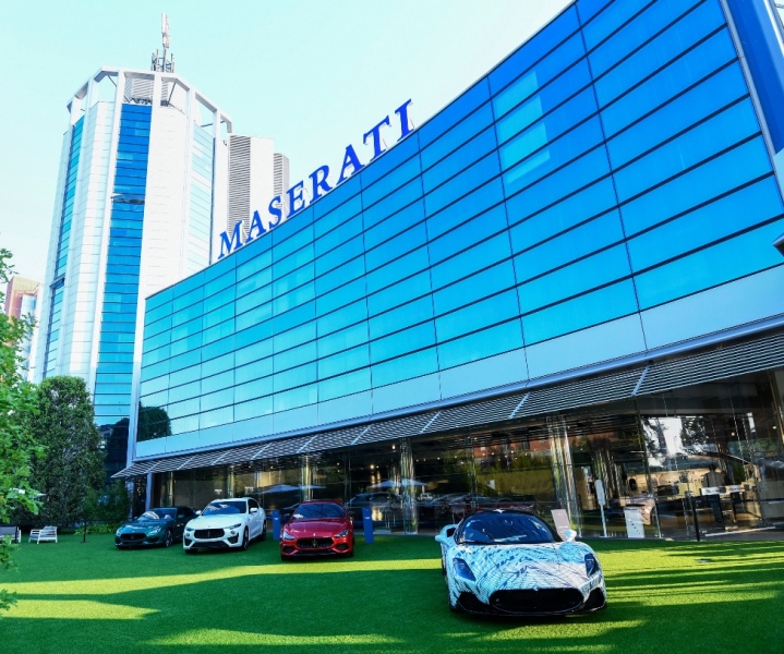 Kantor pusat Maserati di Modena Italia (Foto: Maserati)