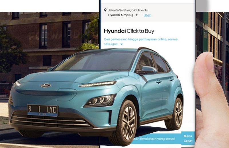 Beli mobil listrik Hyundai bisa lewat online (Foto: Hyundai Motor Indonesia)