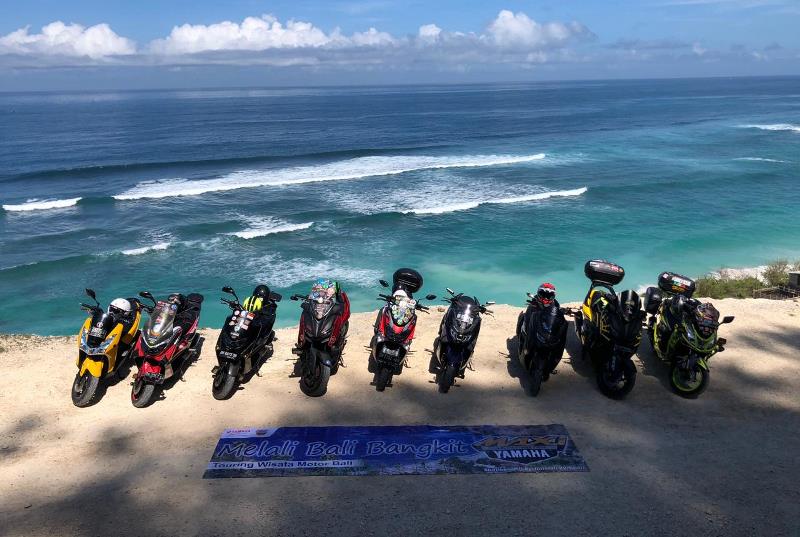 Touring Yamaha YRFI Melali Bali Bangkit (Foto: YRFI Bali)