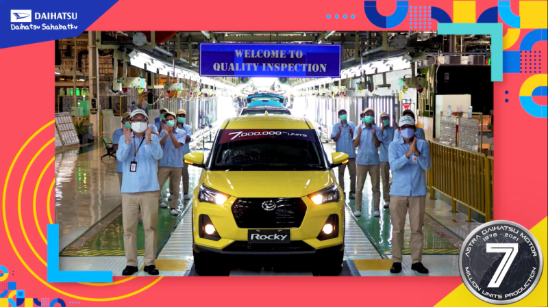 Ini Penampakan Unit ke-7 Juta yang Diproduksi Daihatsu di Indonesia
