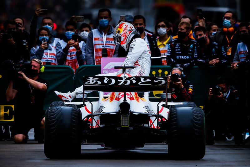 Pembalap Red Bull Honda Max Verstappen meraih podium di F1 GP Turki 2021 (Foto: IG Honda Racing)