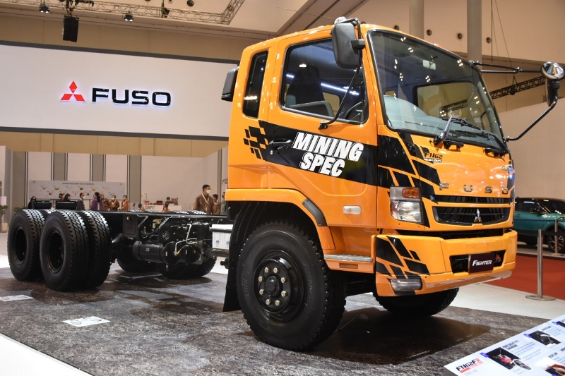 Ikut GIIAS 2021, Mitsubishi Fuso Boyong Runner Driver dan New Mining Spec