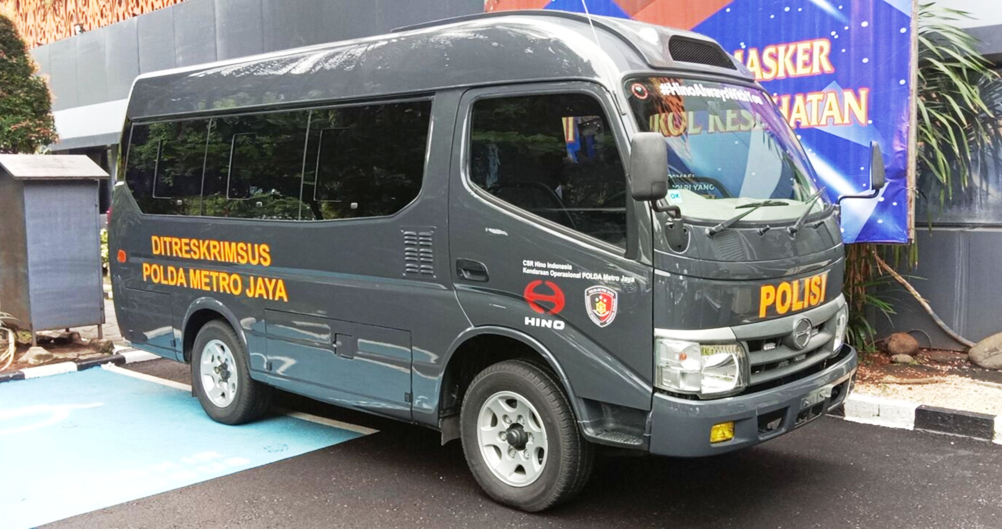 Penampakan Hino Dutro Flexicab Ditreskrimsus Polda Metro Jaya (Foto: Autogear.id/Alun Segoro)
