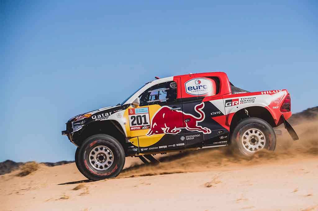 Nasser Al-Attiyah langsung buka kemenangan di etape pertama (prolog) Dakar Rally 2022. RedBullPool