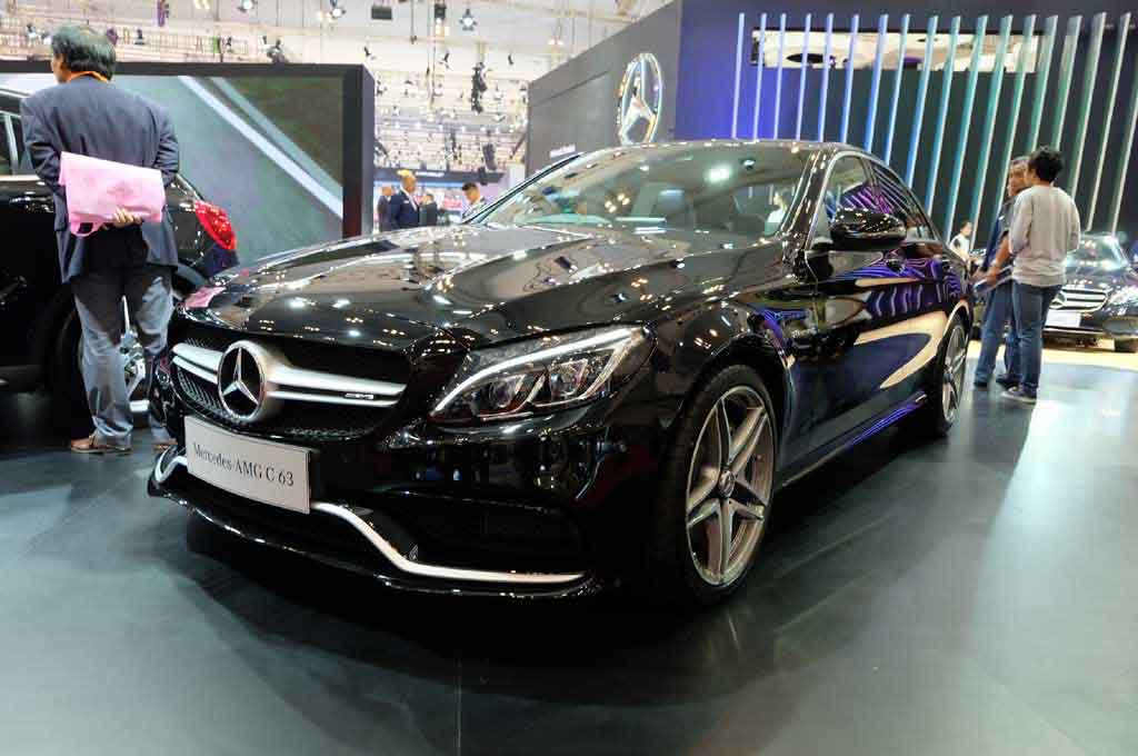 Mercedes-Benz mengakui penjualan mobilnya di Indonesia tahun lalu didominasi 3 tipe mobil. AG/Ekawan Raharja