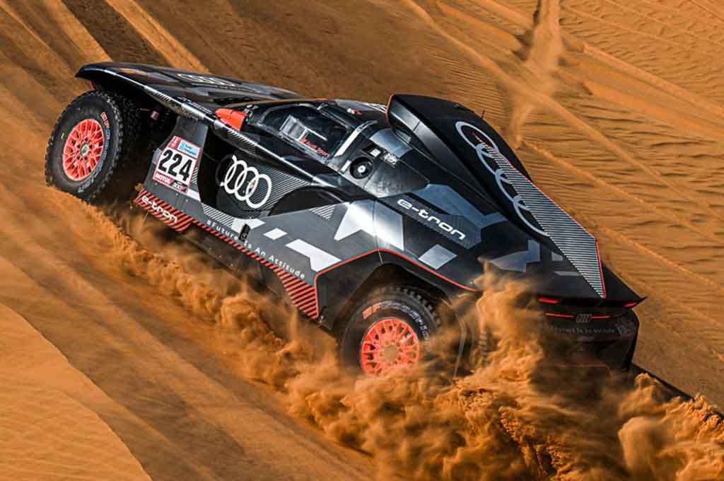 Mattias Ekstrom kembali buktikan performa mobil listrik Audi di ajang balap terganas dunia. DR 2022