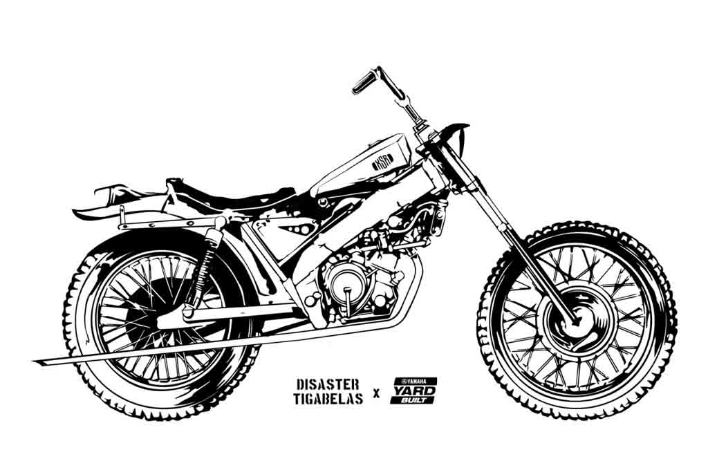 Yamaha XSR155 ini merupakan hasil kreasi builder asal Semarang Disaster 13 di Yamaha Yard Built. Yamaha