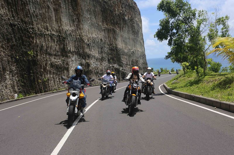 Komunitas Moto Guzzi The Clan (Foto: Piaggio Indonesia)