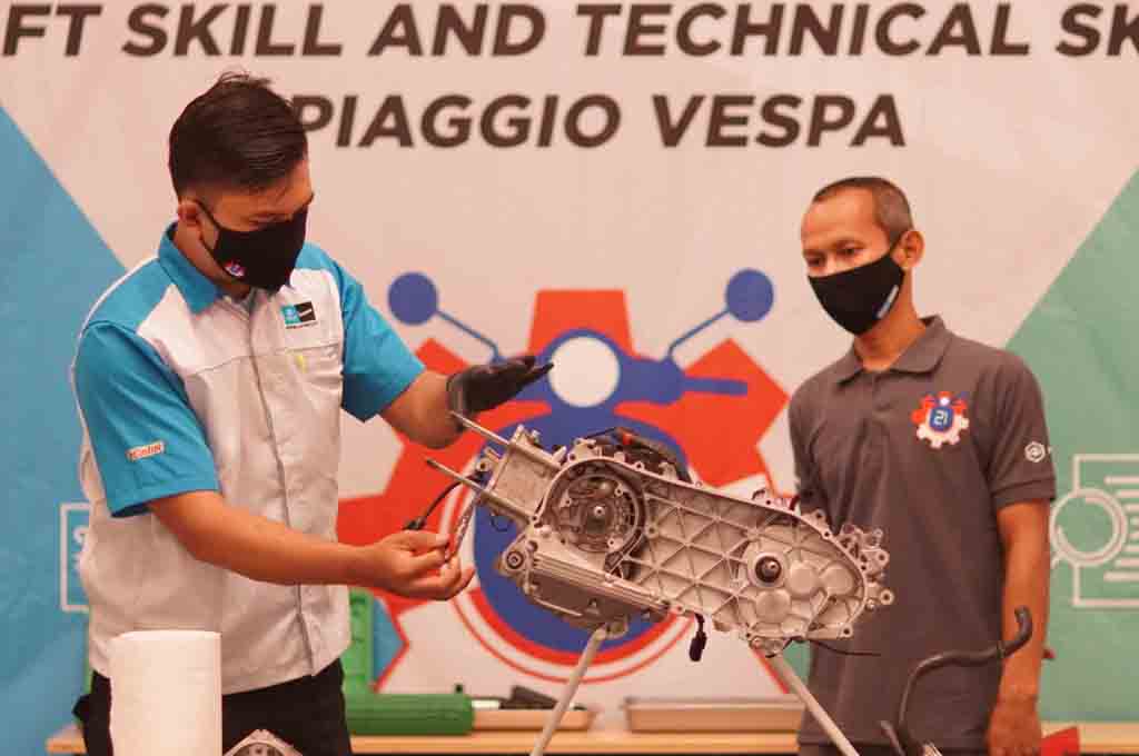 Kontes mekanik yang digelar oleh Piaggio dan Vespa di Indonesia, jadi strategi jitu untuk meningkatkan kompetensi mekanik dan menghargai usahanya, juga cara memuaskan konsumen. Piaggio Indonesia