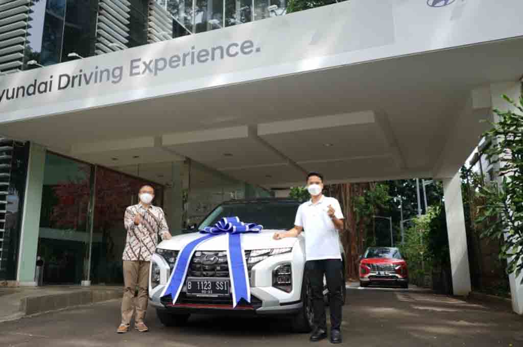 Pebulutangkis Indonesia, Anthony Ginting akhirnya memilih Hyundai Creta sebagai mobil penggantinya setelah pernah kehilangan mobil. HMID