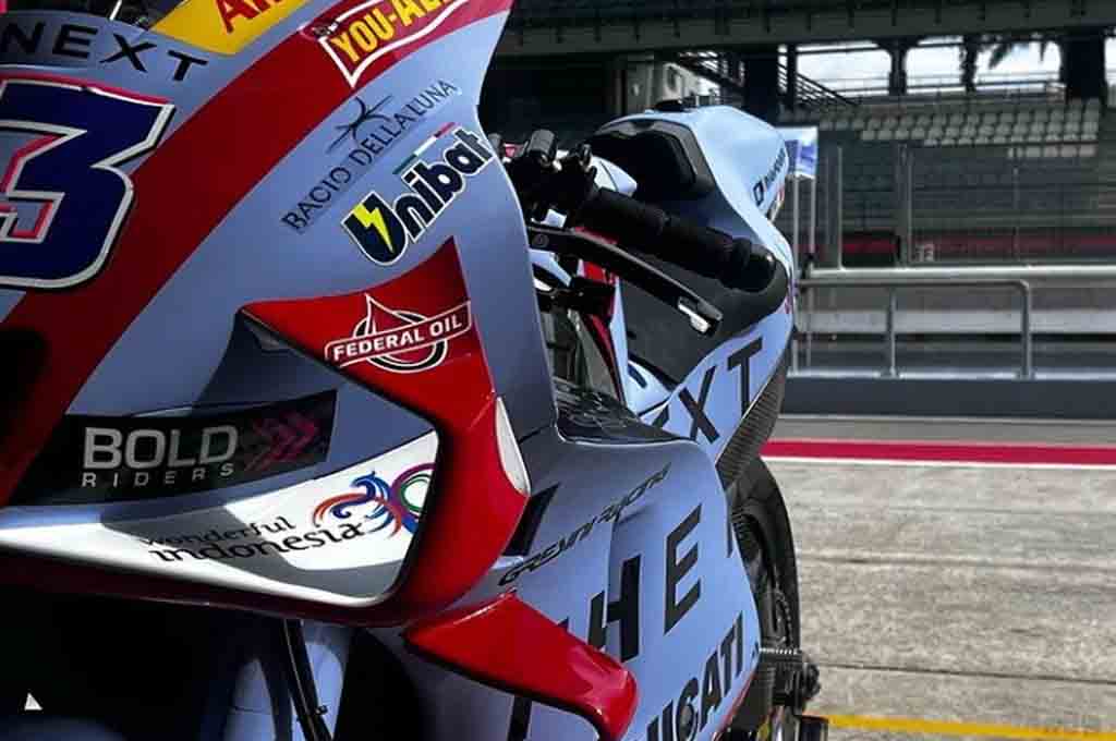 Tim Gresini Racing MotoGP ditunjuk sebagai duta pariwisata Indonesia untuk MotoGP 2022 di Mandalika Sirkuit, Lombok. Gresini Racing