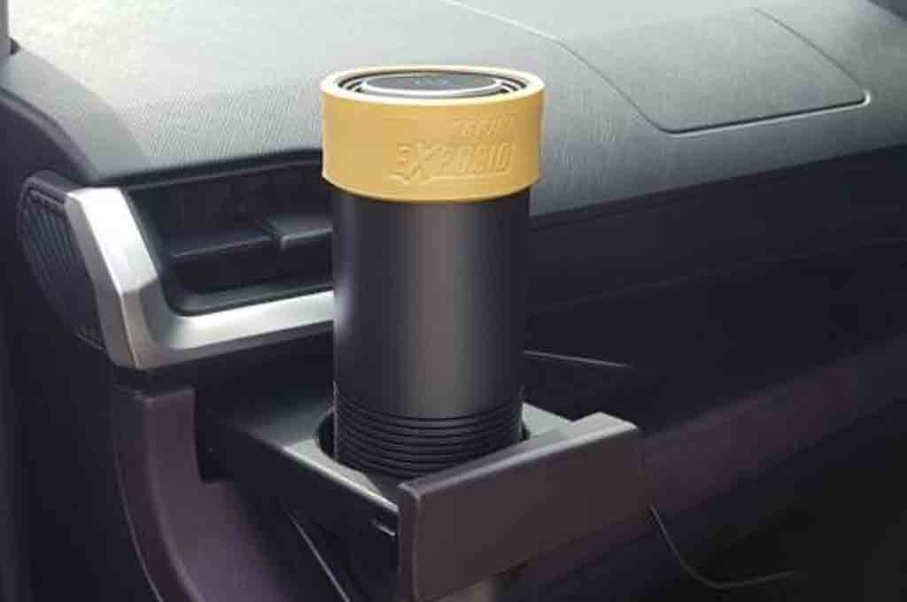 Gunakan air purifier di kabin mobil, untuk mencegah penyebaran virus dan bakteri di era new normal. AOP