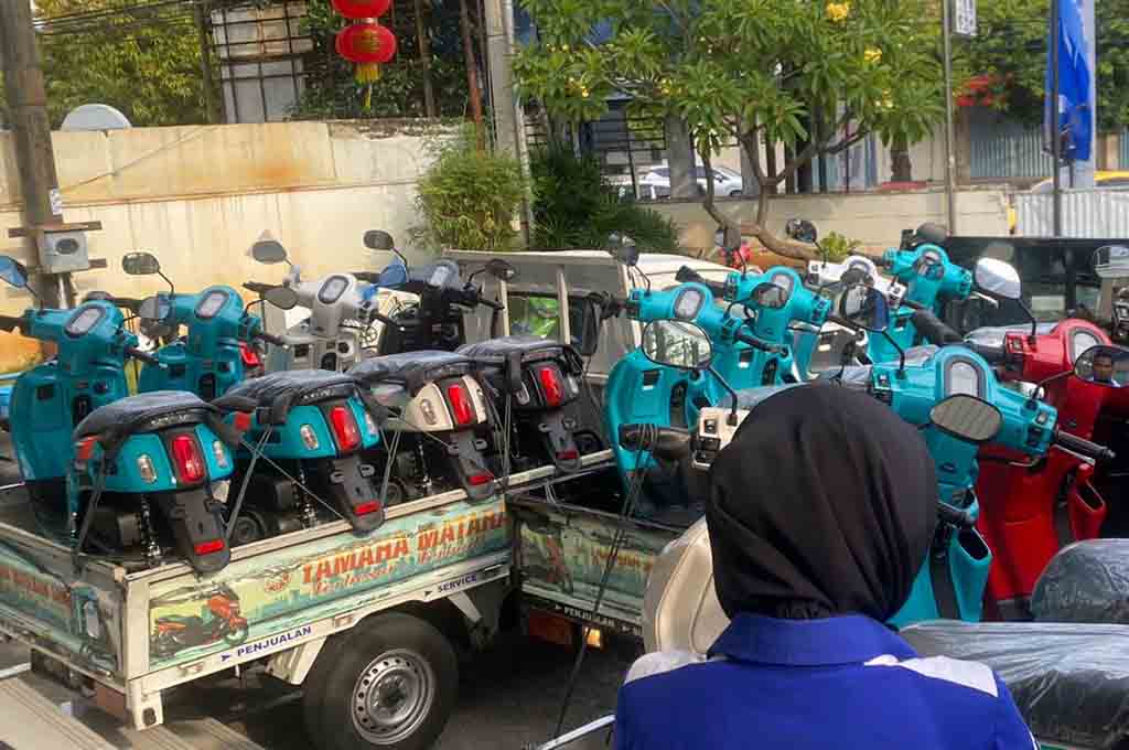 2000 unit Yamaha Fazzio langsung ludes di Jawa Tengah dan Yogyakarta. YIMM