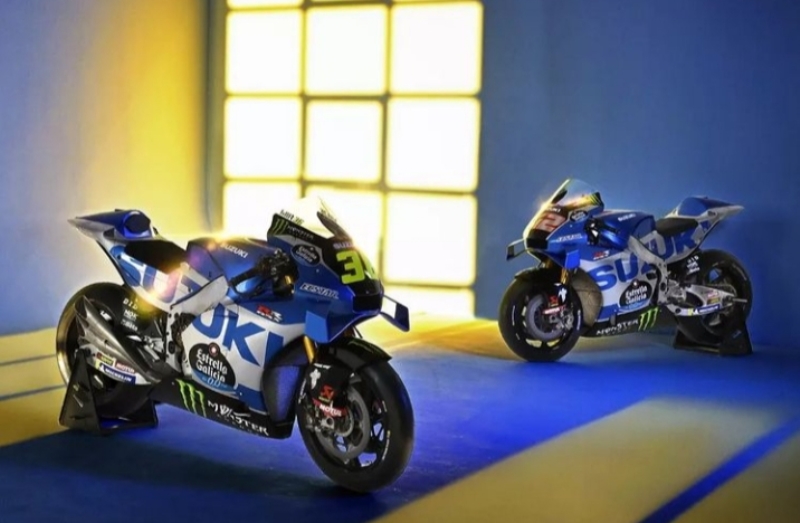 Motor terbaru tunggangan Joan Mir dan Alex Rins di ajang MotoGP 2022 (Foto: IG joanmir36official, alexrins)