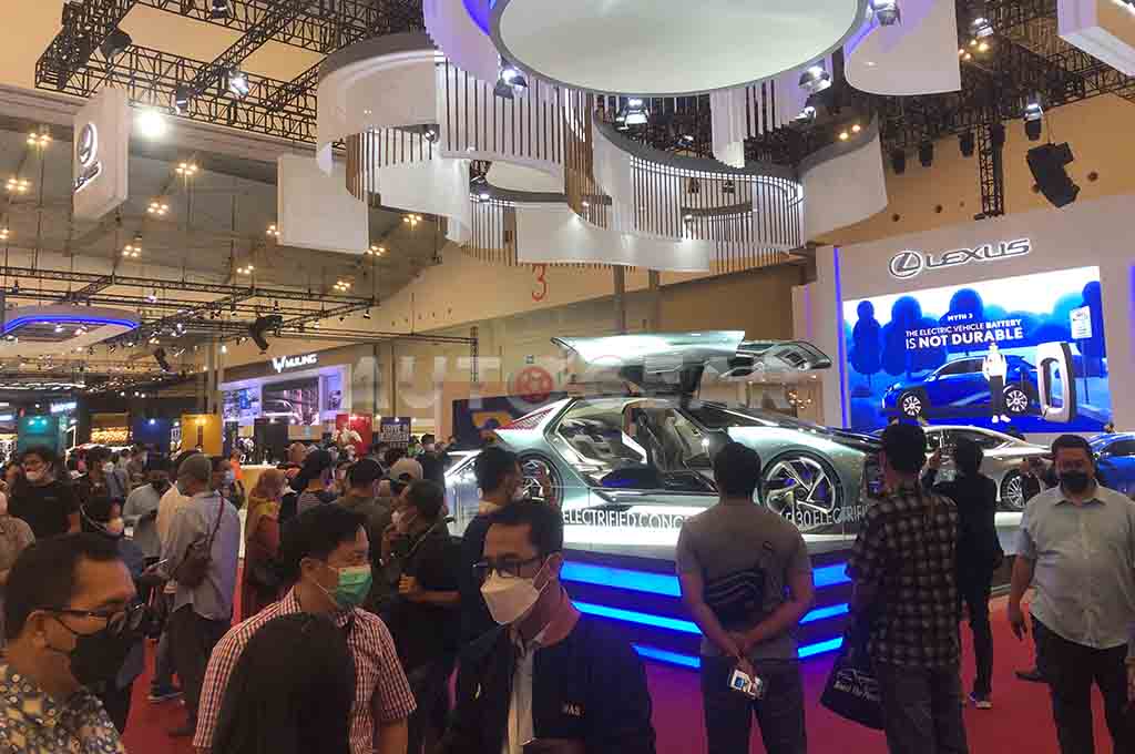 Jakarta Auto Week 2022 ikut geser jadwal lantaran peningkatan Omicron di awal tahun. AG/Ahmad Garuda
