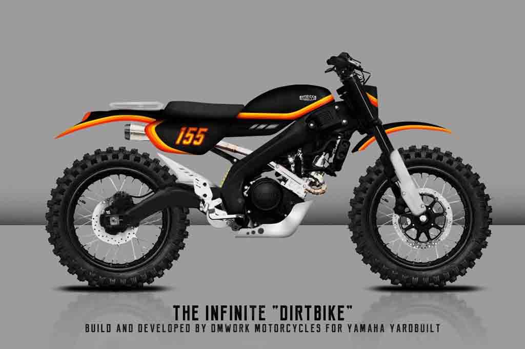 Konsep desain Yamaha XSR 155 garapan DM Work Motorcycle ini tampil agresif untuk motor harian. YIMM