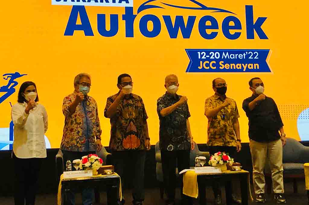 Pameran otomotif Jakarta Auto Week akan berfokus terhadap program penjualan peserta pameran yang ikut. AG/Ahmad Garuda